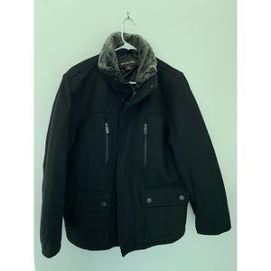 *Michael Kors Warm Black Pea Coat*